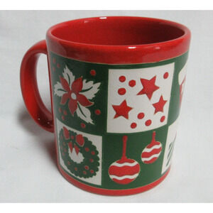 Waechtersbach Christmas Red Coffee Mug 10 Different Designs. Made InWest Germany